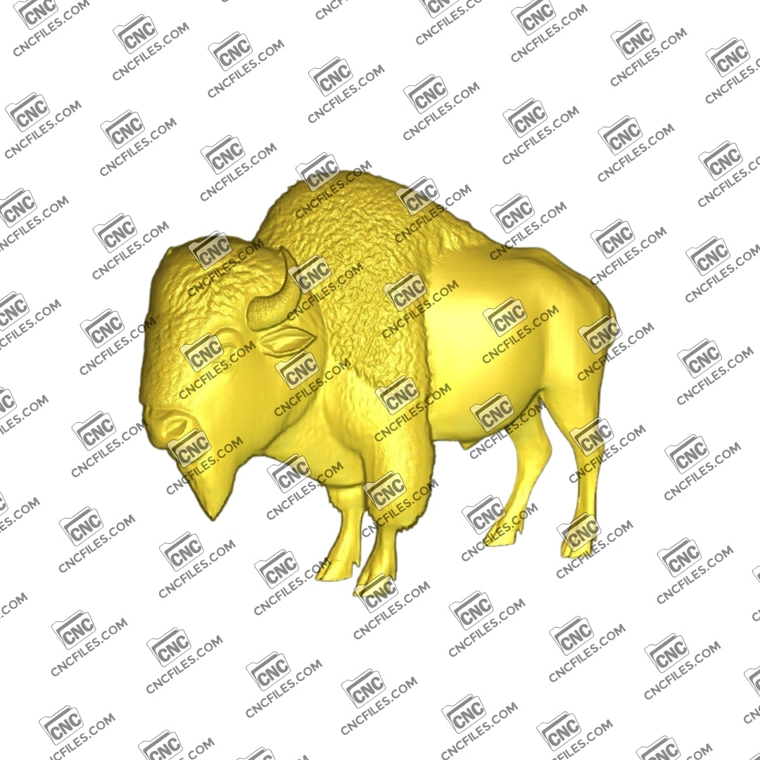 Bison 2 3D Relief