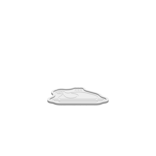 3D render of CNC file showing a Turkey Tray with detailed cutout design.