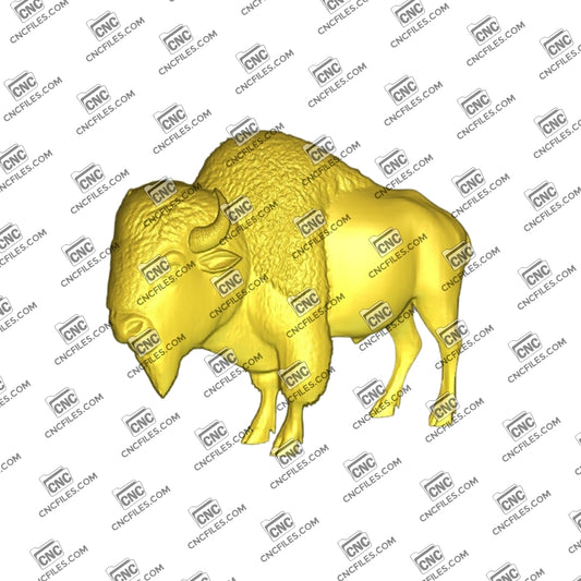 Bison 2 3D Relief