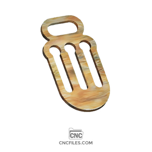 An image of a CNC file showing the Customizable Bottle design suite for holding bottles securely.