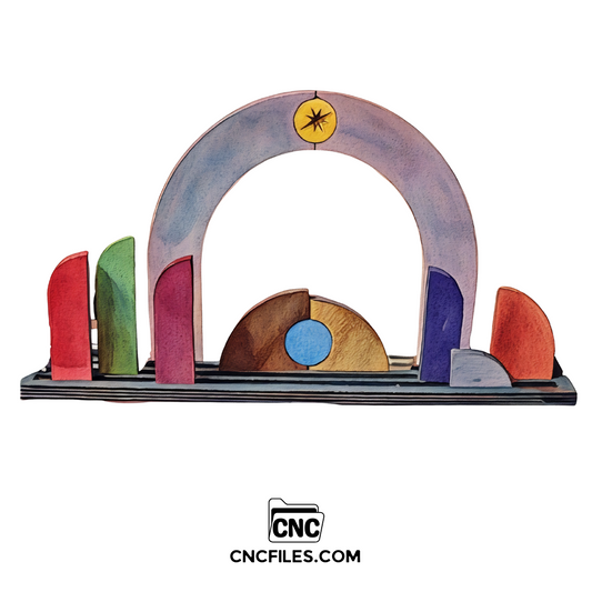Minimalist Nativity Scene