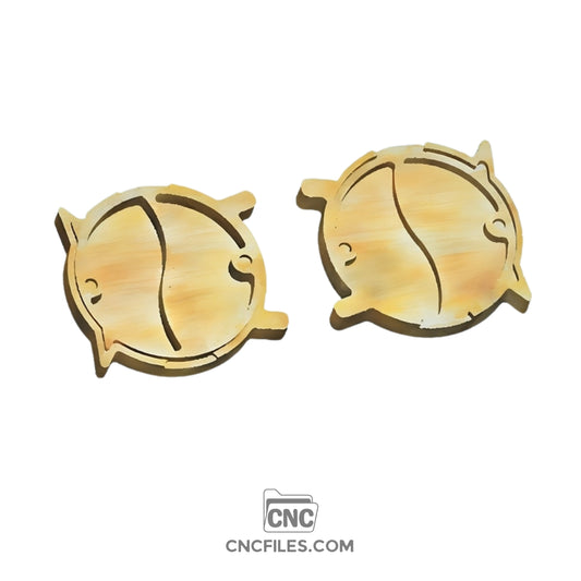 An image of a CNC file showing a detailed Cauldron Dice Tray Box design, perfect for tabletop gaming enthusiasts.