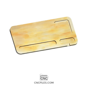 Cheese Board With Knife Cutout