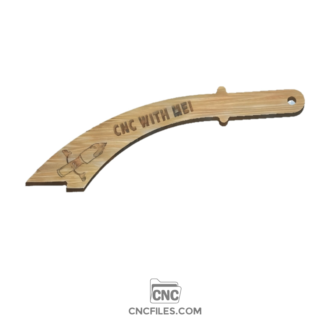 CNC file of Cutlass Push Stick XL