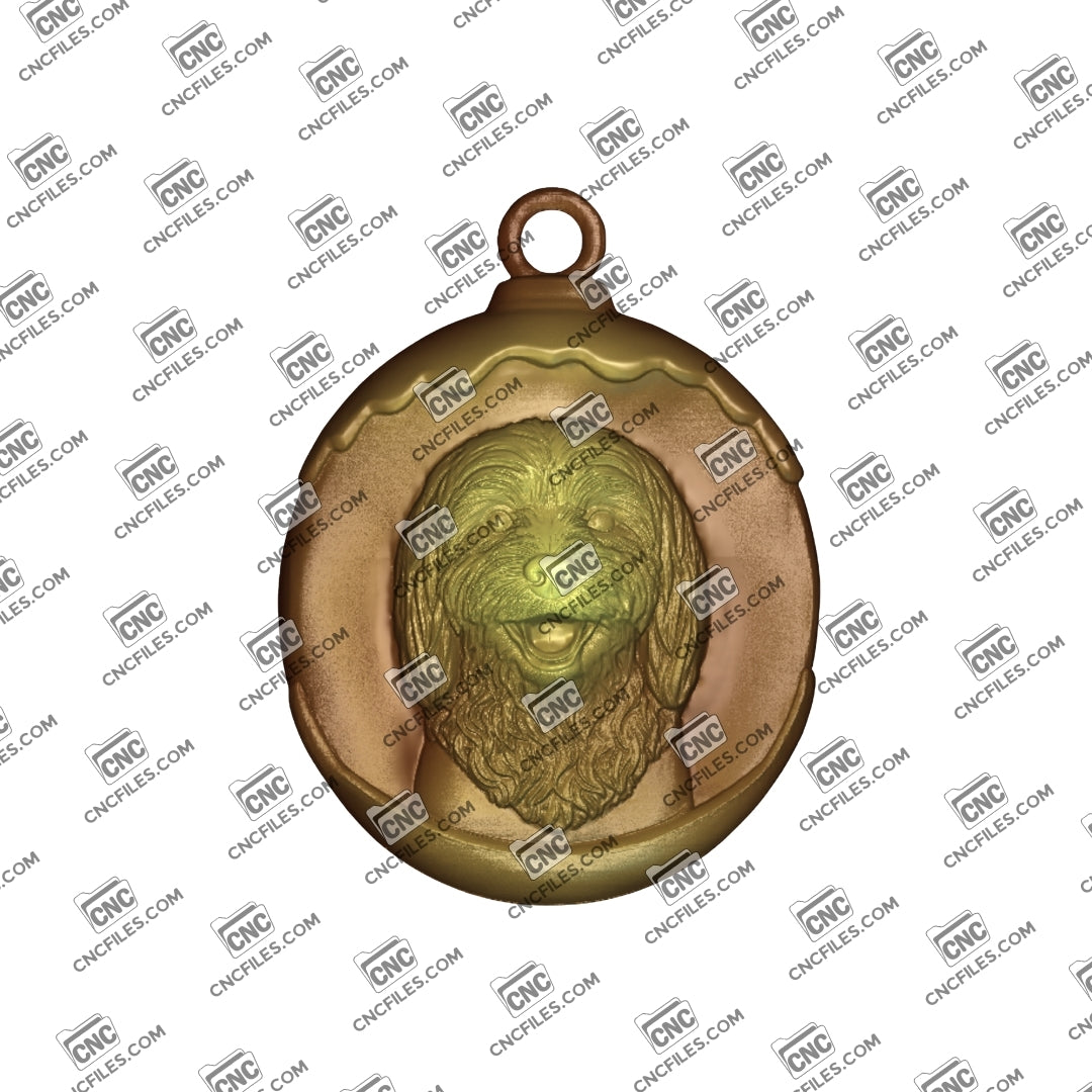 An image of a 3D render of CNC file showing a stylish and intricate Maltese cross, ideal for home décor or personalized gifts.