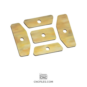 Rectangular Jewellery Box with Acrylic Lid