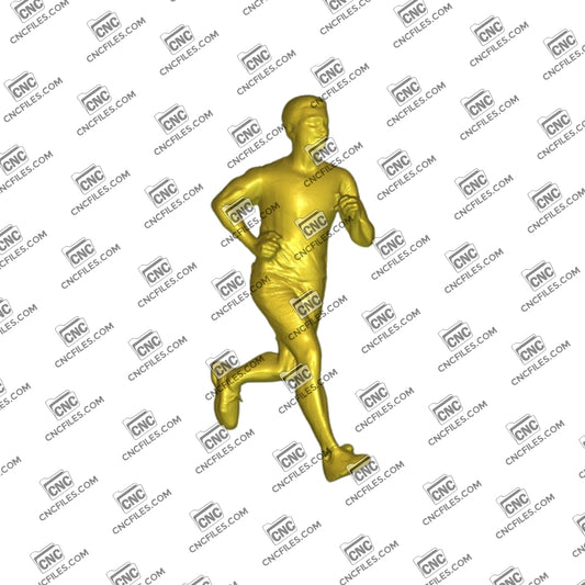 This Running Man CNC file features a dynamic, high-detail design perfect for decorative wall art, sports-themed projects, or custom signage.