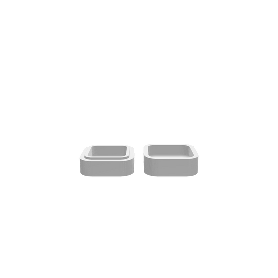 GLB file of a compact jewelry box designed for safe keeping.