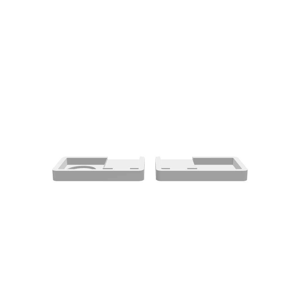A 3D render of CNC file showing the Acadia Passive Phone Amplifier with smooth curves.