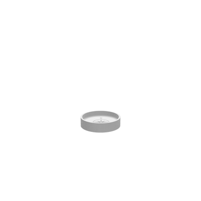 GLB file of Round compass-themed ring dish with engraved directional design, perfect for holding jewelry or small accessories.