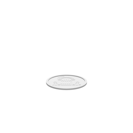 A 3D render of a CNC file showing a Graveyard Ghosts Halloween Tray with carved ghosts and gravestones for a festive Halloween look.