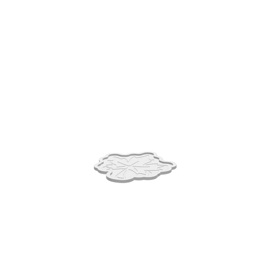 3D render of CNC file showing a Maple Leaf Autumn Tray