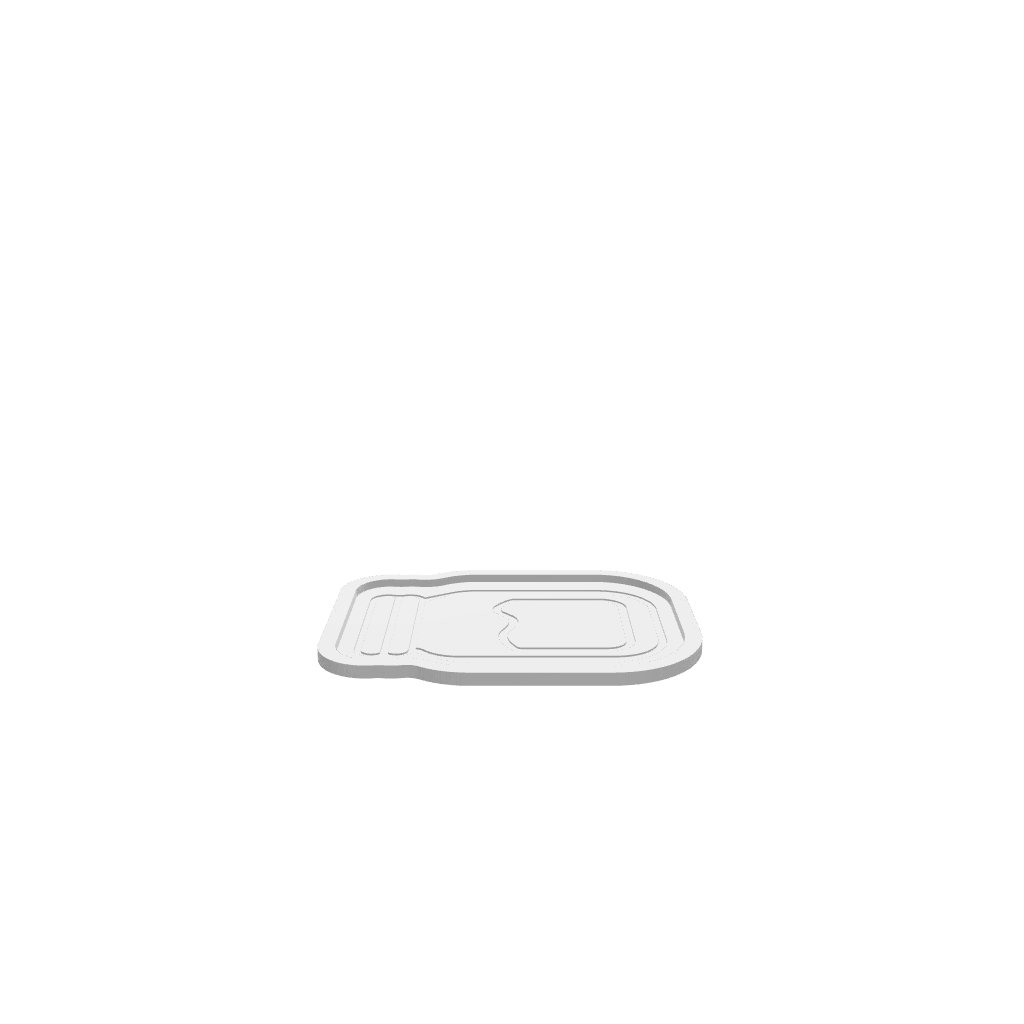 A 3D render of CNC file showing a Mason Jar Farmhouse Tray 