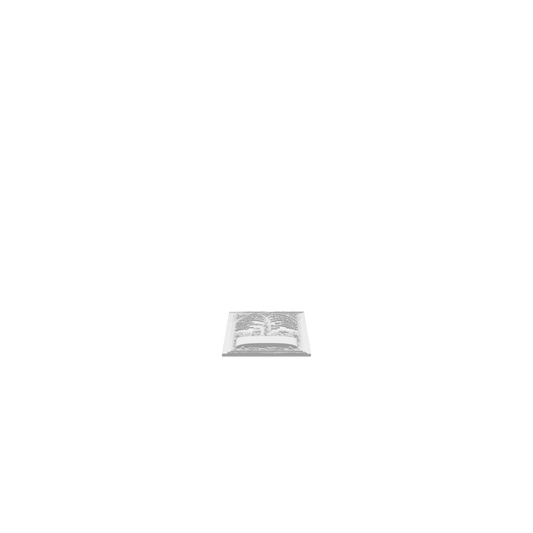 3D render of CNC file showing a Medieval Family Tree 3D Carve with ornate patterns and dimensional depth