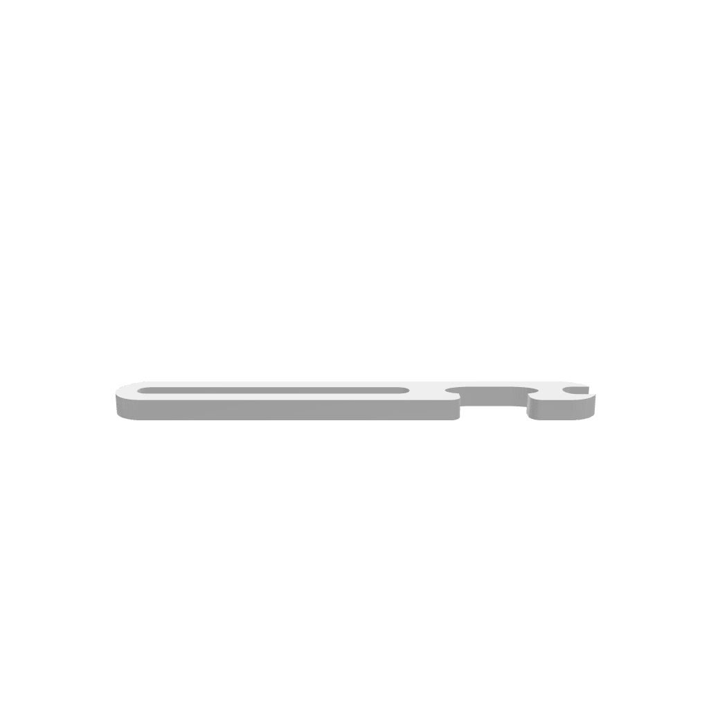 3D render of CNC file showing the Oven Push Stick Modern design 