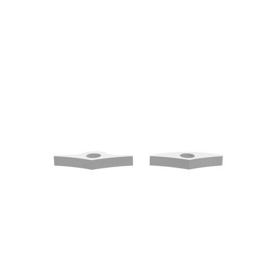 3D render of CNC file showing a pair of thumb holders 