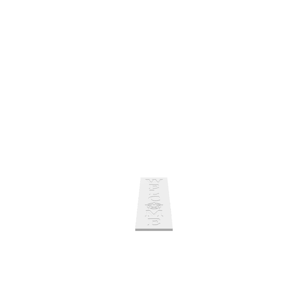 A 3D render of CNC file showing a Pentagram Welcome Porch Board with a carved star design.