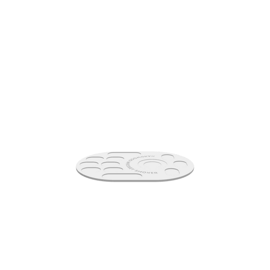 A 3D render of CNC file showing a Board with carved sections and smooth surface finish.